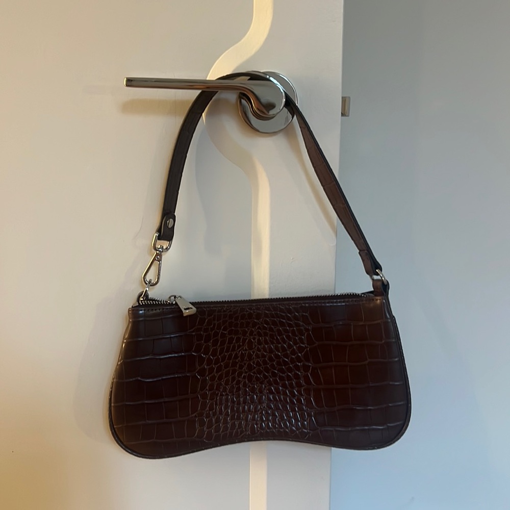 JW PEI shoulder bag purse chocolate brown